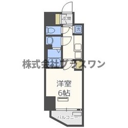 ララプレイス阿波座駅前フェリオの物件間取画像